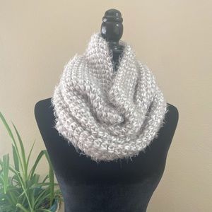 Knitted neck warmer, snood, sweater scarf